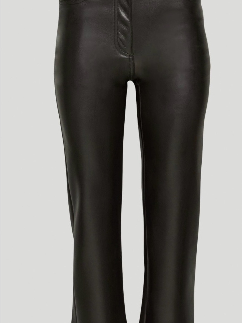 Aritzia Cropped Melina Pants - Black / Size 4